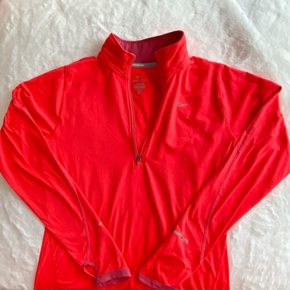 Orange Nike Jacket in Size Medium